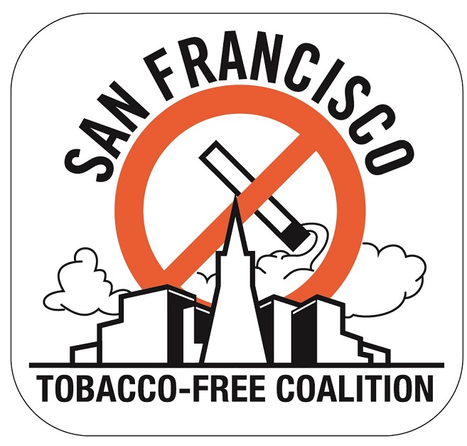 The official logo of the San Francisco Tobacco Free Coalition