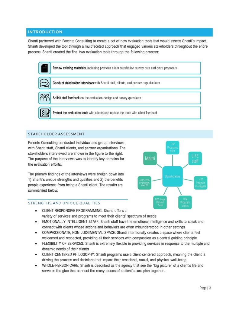 Program evaluation support for hiv programs facente consulting